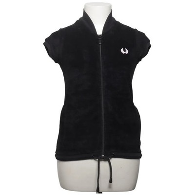 Fred Perry, Trainingsweste, Größe: 34, Schwarz, Baumwolle/Polyester #jQH