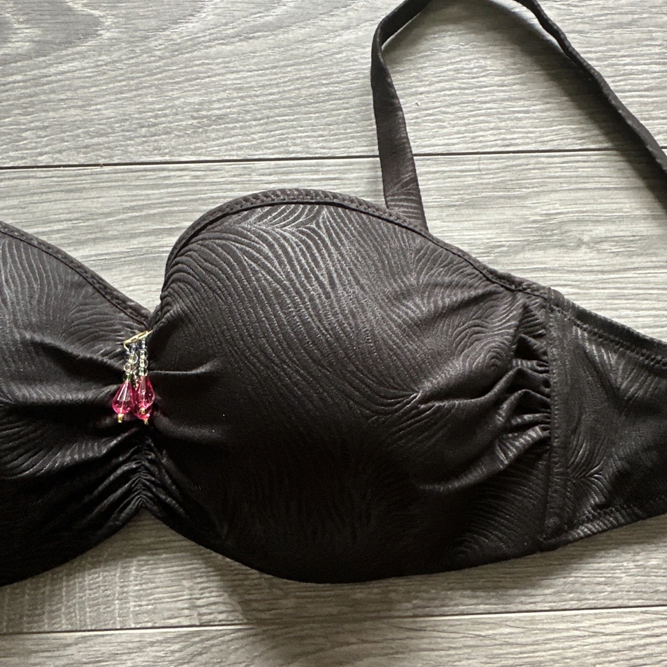 Bikini Antigel de Lise Charmel La Muse - Top UK 32E / Calzoncillos medianos - Nuevo con etiquetas Foto 3 de 4