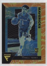 2020-21 Panini Flux Rookies Sunrise Prizm Tyrell Terry #238 12v9