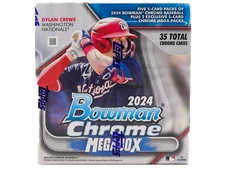2024 BOWMAN CHROME BASEBALL MEGA BOX