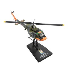 Italian Navy AB 212 Helicopter 1:100 Alloy Model For Agusta-Bell With Stand