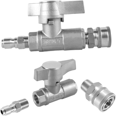 #ad Ball Valve Pressure Washer 3 8quot; Quick Connect Ball Valve for Power Washer Hos... $38.57