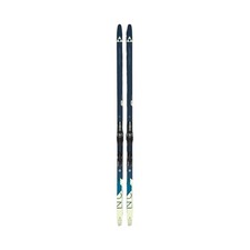 Fischer Cruiser EF Set Cross Country Skis w/ Control Black/Grey Bindings, Large