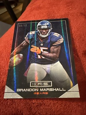 2014 Panini Rookies & Stars - Brandon Marshall #6 Longevity Parallel Holofoil...