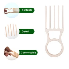 Easy-To-Use Durable Sturdy Lightweight Compact Portable Gentle Hairbrush Cleaner