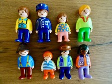 Playmobil 123  Konvolut, Figuren Familie mit Kindern, Oma, 8 Figuren