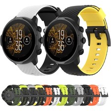Soft Silicone Strap For Suunto 7 9 Baro 9 Spartan 9 GPS Band Sports Rubber Belt