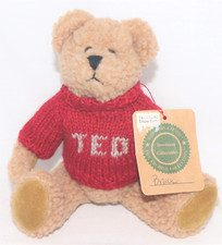 BOYDS BEARS PLUSH BRUCE TED SWEATER BEAR ARCHIVE SER1ES 8" RETIRED NWT 98038