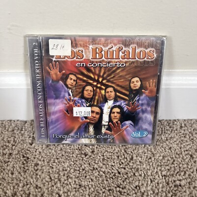 Los Bufalos En Concierto Porque El Amor Existe Cd Rare