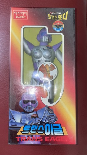 Trans Tody & Five Heros “TRANS EAGLE” Sofubi Toy Figure VTG Korea Academy Korean - Picture 2 of 9