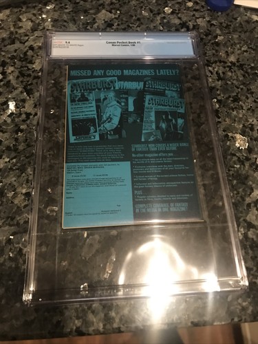 LIBROS DE BOLSILLO CONAN EL BÁRBARO #1 CGC 9.4 RAROS - Imagen 6 de 7