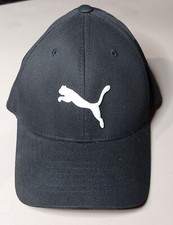 PUMA FLEXFIT golf hat- Black- size- L/XL -Ricky Fowler