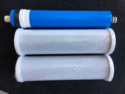 GE PNRV12Z RO Pre & Post Filter 50 GPD Membrane Set of  Filters