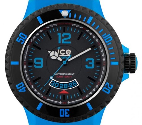 Ice-Watch ICE SURF blue DI.TE.XB.R.11 Big Big XXL Uhr Herrenuhr Silikon blau NEU