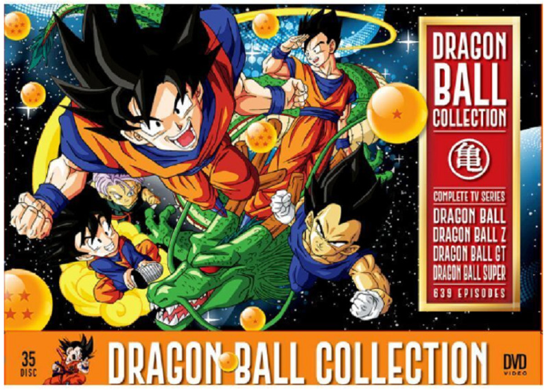 Dragon Ball,Ball Z,Ball GT,Ball Super Collection Complete Tv