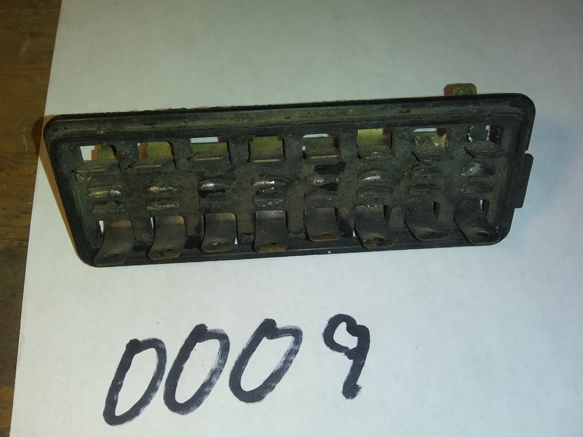 Fuse Box 8 Fuse Fits Volkswagen Type1 Bug 1961-1966 Ghia 1961-1966