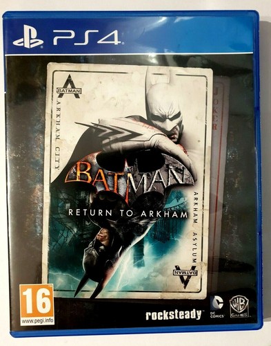 Batman Return to Arkham - Playstation 4 - Great Condition - PS4