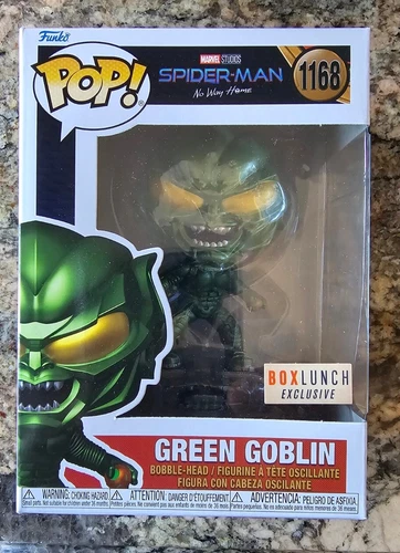 Funko POP! Marvel Spider-Man:No Way Home Green Goblin 1168 Box Lunch Exclusive