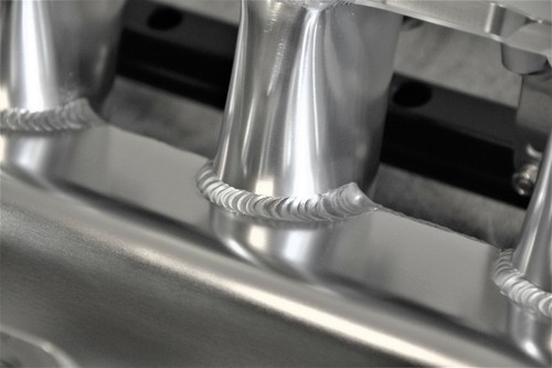 102MM ALUMINIO LS1 LS2 LS6 COLECTOR DE ADMISIÓN 5.3L 6.0 5.7L PLATA CON CUERPO ACELERADOR - Imagen 9 de 12