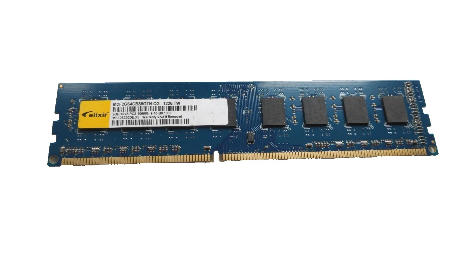 Elixir DIMM DDR3 SDRAM Computer Memory (RAM) 1 Modules