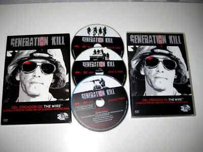 Generation Kill DVD Alexander Skargard James Ransone Lee Tergesen - Miniserie 3DVD