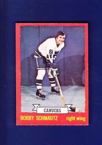 Bobby Schmautz 1973-74 O-PEE-CHEE OPC OPC Hockey #35 (VGEX) Canucks de Vancouver - Photo 1 sur 2