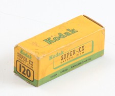 120 KODAK LONDON SUPER-XX IN A SEALED BOX, EXPIRED 1958, FOR DISPLAY/cks/200702