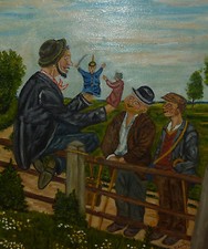 Puppenspieler Räuber und Gendarm Landstreicher Fahrendes Volk nach Otto Quante