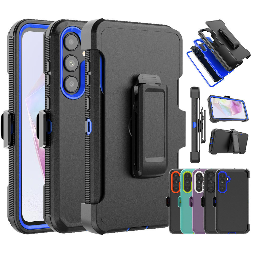 For Samsung Galaxy A36 A35 5G with Screen Protector fits Otterbox Holster Cover For Samsung Galaxy A36 A35 5G with Screen Protector fits Otterbox Holster Cover