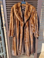 Pelliccia visone marrone