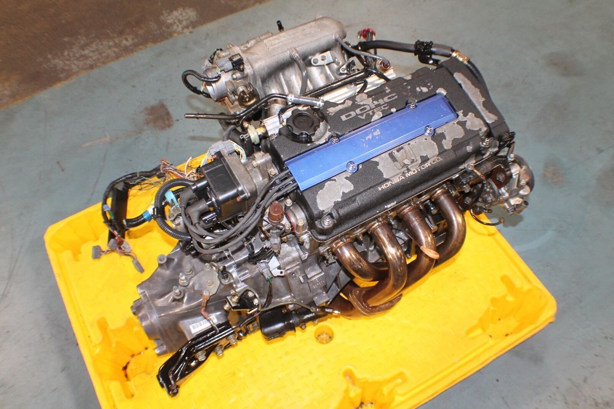 1992-1995 Honda Civic SiR 1.6L DOHC VTEC Engine & 5-Speed