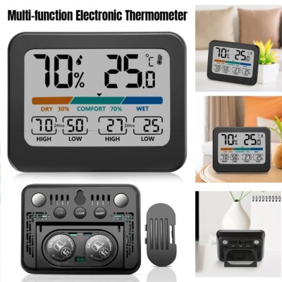 Digitales Hausthermometer Raum Innen Hygrometer Monitor Temperatur Luftfeuchtigkeit 