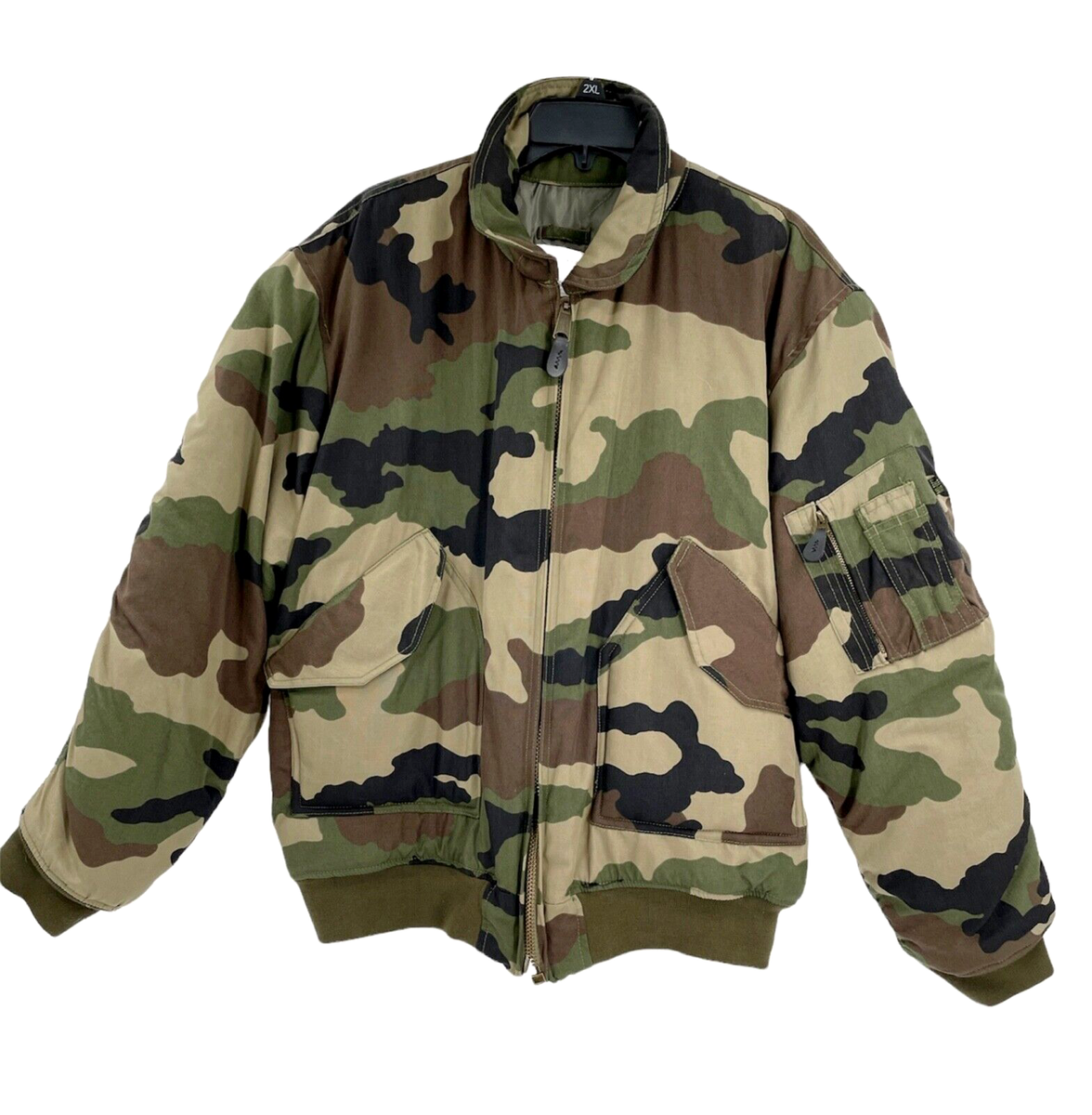 ジャケット・アウター Archive   Tech Military Jkt Mil-Tech Mens XL Jacket Cold Weather Flyer CWU Camo Germany | eBay