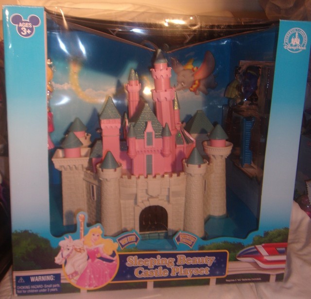 DISNEYLAND RESORT SLEEPING BEAUTY CASTLE PLAYSET NEW IN BOX eBay