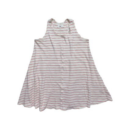 lou and grey racerback dress & Women Small Striped Red White Summer Beach Coverup 100-cotton