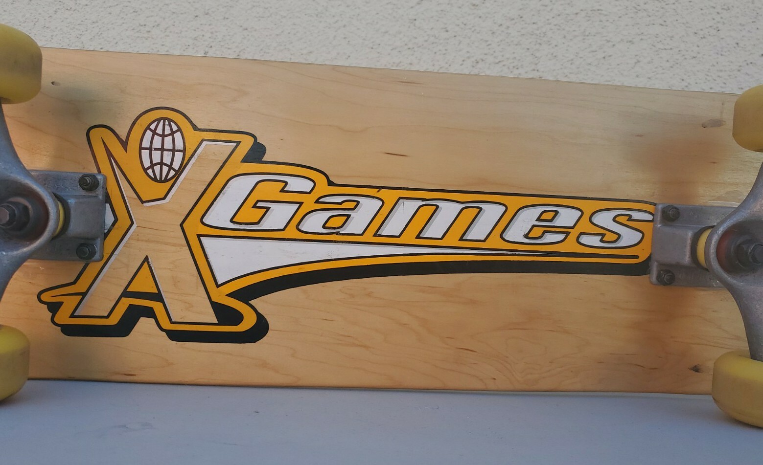 Vintage 1990s X Games Skateboard Complete 32" Deck Action Tr