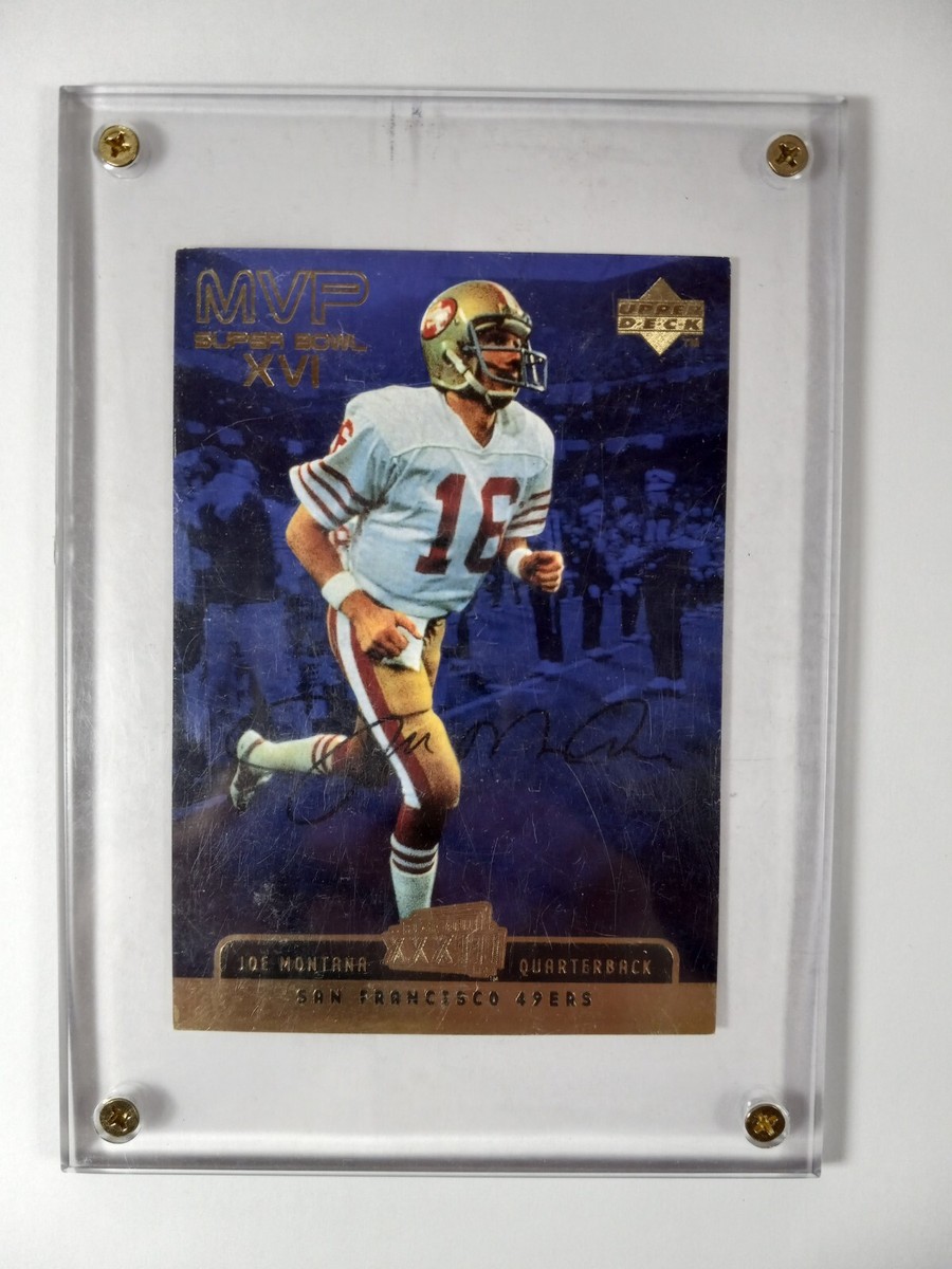 ジョーモンタナ JOE MONTANA 49ERS直筆サインNFLボール - SPORTS