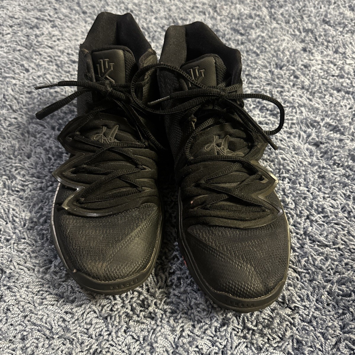 Kyrie 5 ブラック/グリーン Kyrie Flytrap V - 5- Black Neon Green Basketball Shoes Men's