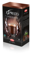 K-FEE ESPRESTO HOT CHOCOLATE COFFEE PODS - 6 X 16 - 96 CAPSULES