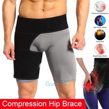 Compression Hip Brace Groin Support for Sciatica Pain Relief Recovery Left/Right