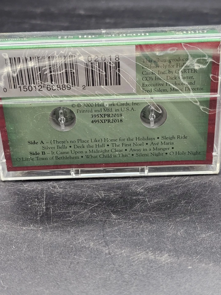 Tis The Season Vince Gill Olivia Newton John Christmas (Cassette) Tested Sealed - Image 2 of 3