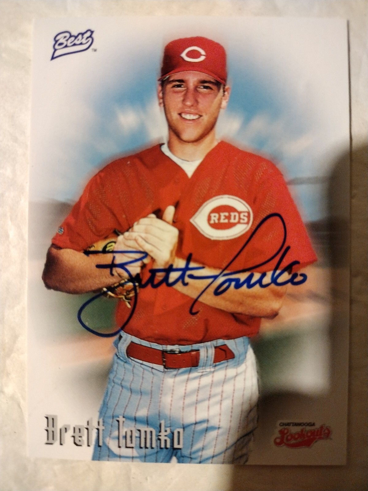 1996 Brett Tomko Autograph Baseball Card Best Cards eBay