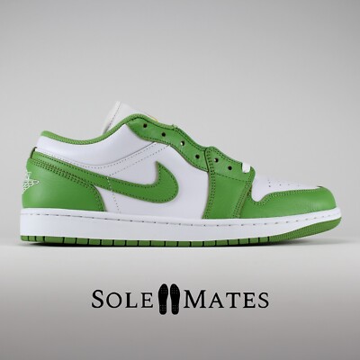 Nike Air Jordan 1 Low SE 'Chlorophyll' White HF4823-100 Men's Size