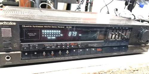 Technics SA-160 Amplifier and AM/FM Stereo Receiver.. TESTED - WORKS