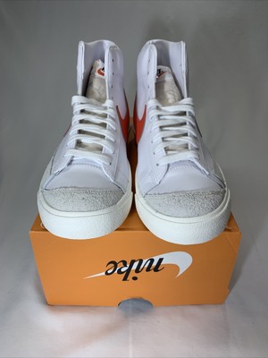 Nike Blazer Mid 77 White Habanero Red CZ1055 101 - SIZE 10.5  display picture 1