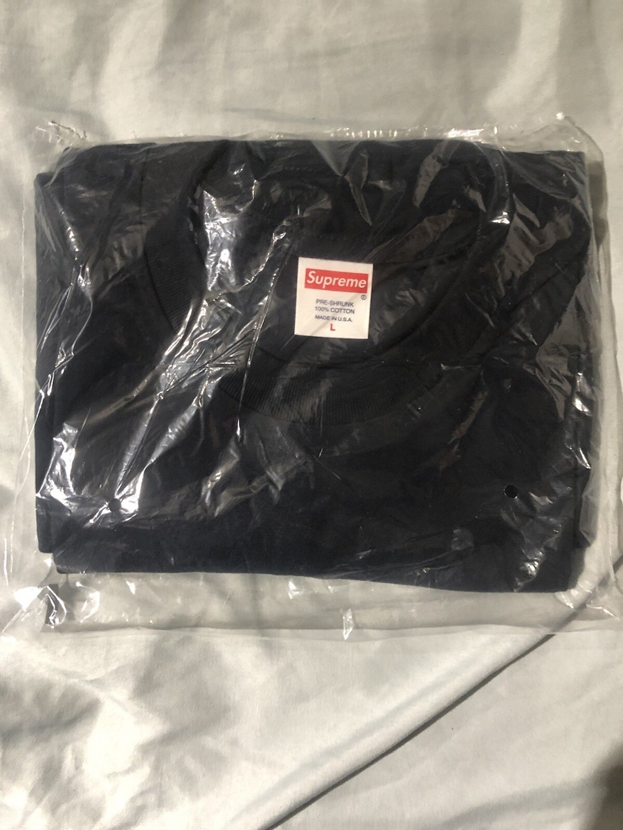 Supreme Pillows Tee T-Shirt Size Large L Navy FW19 FW19T36 Bogo | eBay