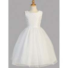 First Communion/ flowergirl dress Lito size 8 SP926 white