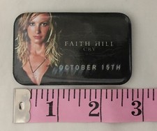 5x Faith Hill Photo Pinback from release party for her 2002 album - Cry Qty - 5