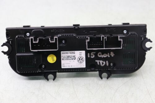 2015 15 VOLKSWAGEN VW GOLF 2.0 TDI AC CLIMATE CONTROL UNIT 5G0907426Q - Bild 3 von 4
