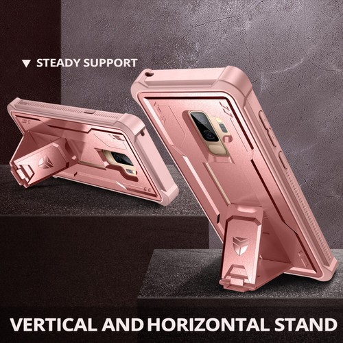 Funda Dexnor para Samsung Galaxy S9 Plus S9+ resistente cubierta resistente con soporte - Imagen 11 de 52